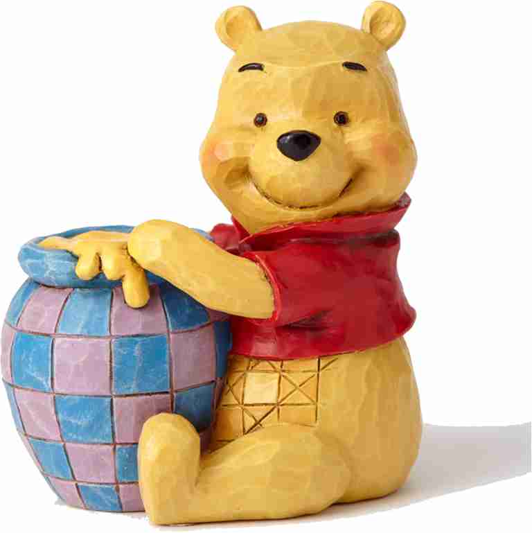 Jim Shore Disney Traditions Winnie The Pooh with Honey Pot Mini
